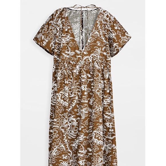 Rachel Comey Caccia Dress in olive multi - Picture 6 of 6